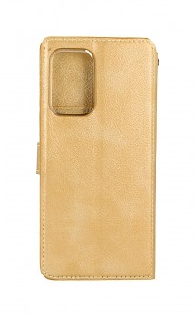 Knížkové pouzdro Molan Cano Issue Diary na Samsung A52 zlaté