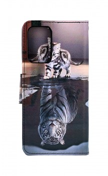 Knížkové pouzdro na Samsung A52 Tygr