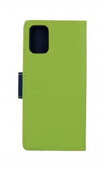 Knížkové pouzdro na Samsung A71 zelené