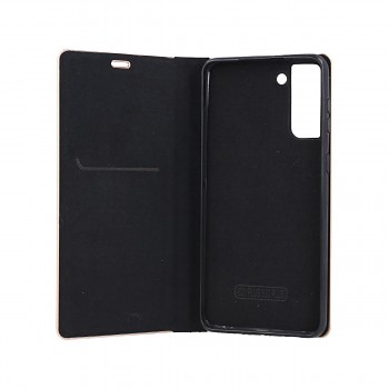 Knížkové pouzdro Luna Book na Samsung S21 Plus černé (2)