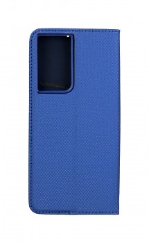 Knížkové pouzdro Smart Magnet na Samsung S21 Ultra modré