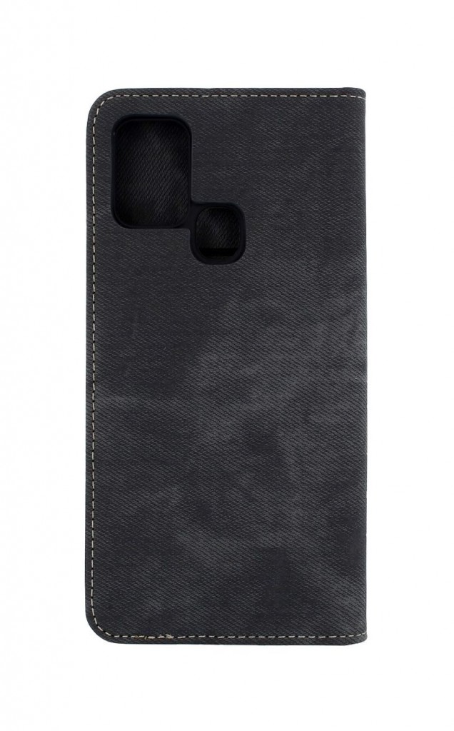 Knížkové pouzdro Wallet na Samsung A21s šedé