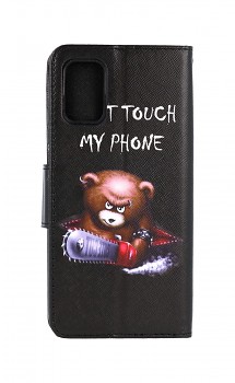 Knížkové pouzdro na Xiaomi Poco M3 Don´t Touch méďa