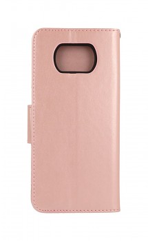 Knížkové pouzdro na Xiaomi Poco X3 Butterfly růžové světlé
