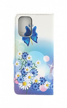 Knížkové pouzdro TopQ na mobil Xiaomi Redmi 10 Bílé s motýlkem
