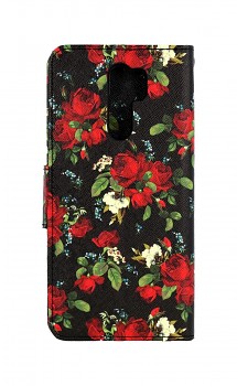 Knížkové pouzdro na Xiaomi Redmi 9 Květy růží