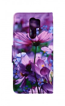 Knížkové pouzdro na Xiaomi Redmi 9 Rozkvetlé květy