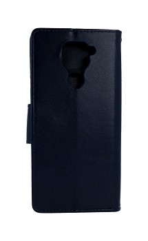Knížkové pouzdro na Xiaomi Redmi Note 9 Butterfly modré tmavé