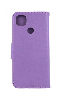 Knížkové pouzdro na Xiaomi Redmi 9C Butterfly fialové