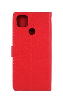 Knížkové pouzdro na Xiaomi Redmi 9C červené s přezkou_1