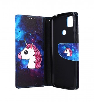 Knížkové pouzdro na Xiaomi Redmi 9C Space Unicorn_2