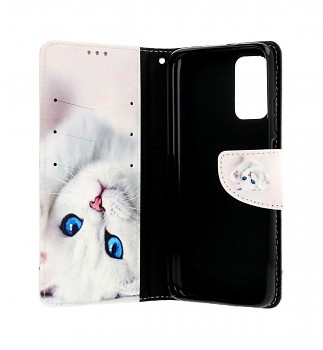 Knížkové pouzdro na Xiaomi Redmi 9T Kočička (2)