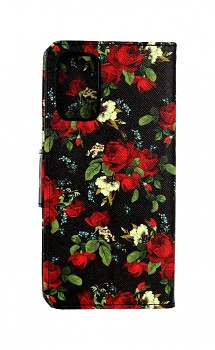 Knížkové pouzdro TopQ na mobil Xiaomi Redmi 9T Květy růží 