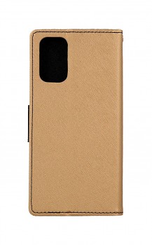 Knížkové pouzdro na Xiaomi Redmi 9T zlaté