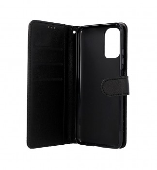 Knížkové pouzdro na Xiaomi Redmi Note 10 černé s přezkou (2)