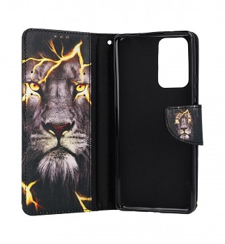 Knížkové pouzdro na Xiaomi Redmi Note 10 Pro Magický lev (2)