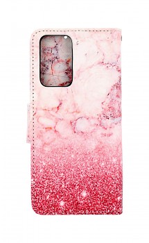 Knížkové pouzdro na Xiaomi Redmi Note 10 Pro Růžový mramor
