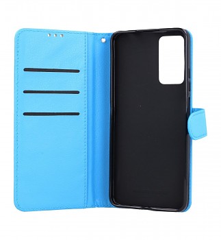 Knížkové pouzdro na Xiaomi Redmi Note 11 Pro modré s přezkou_1