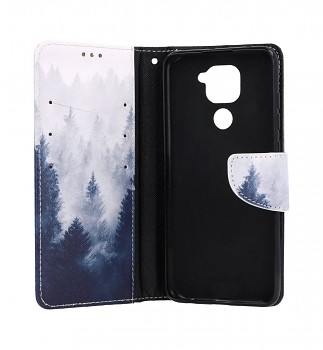 Knížkové pouzdro na Xiaomi Redmi Note 9 Mlha (6)