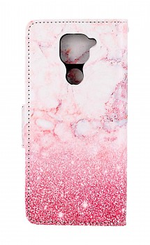 Knížkové pouzdro na Xiaomi Redmi Note 9 Růžový mramor