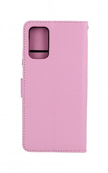 Knížkové pouzdro na Xiaomi Redmi 9T světle růžové s přezkou