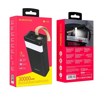 Powerbank Borofone BJ18A Coolmy 30000mAh černá 2