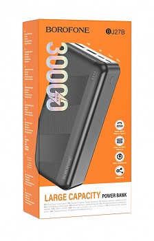 Powerbank Borofone BJ27B Pindar 30000mAh černá 2