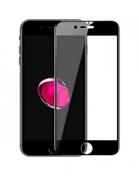 Tvrzené sklo Red FullGlue na mobil iPhone SE 2020 Full Cover černé