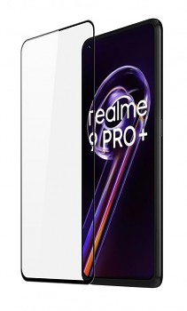 Tvrzené sklo RedGlass na mobil Realme 9 Pro+ 5D černé