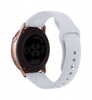 Univerzální silikonový řemínek TopQ Soft pro chytré hodinky 22 mm