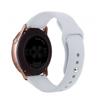 Univerzální silikonový řemínek TopQ Soft pro chytré hodinky 20 mm