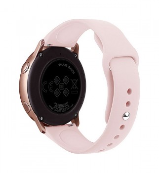 Univerzální silikonový řemínek TopQ Soft pro chytré hodinky 20 mm