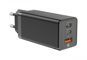 Rychlonabíječka Baseus GaN Mini 60W včetně datového kabelu USB-C