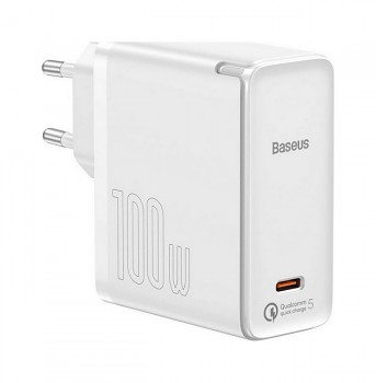 Rychlonabíječka Baseus GaN2 100W včetně USB-C datového kabelu