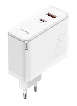 Rychlonabíječka Baseus GaN5 Pro 100W včetně USB-C datového kabelu bílá4