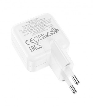 Rychlonabíječka HOCO C111A pro iPhone včetně Lightning kabelu 30W bílá2