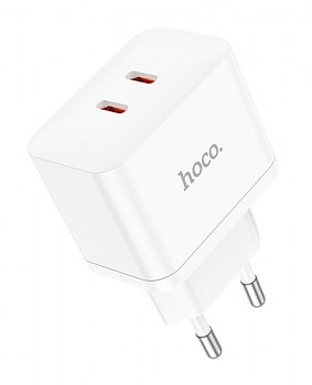 Rychlonabíječka HOCO N29 pro iPhone včetně Lightning kabelu 35W bílá5