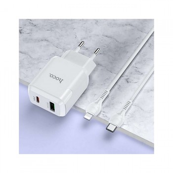 Rychlonabíječka HOCO N5 pro iPhone včetně Lightning kabelu 20W