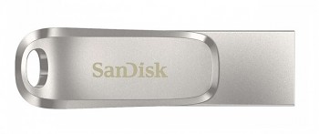 Flash disk značky SanDisk Ultra Dual Drive GO USB-C USB 3.1 32GB stříbrný