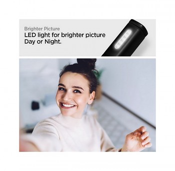 Bluetooth LED selfie tyč Spigen S550W 2