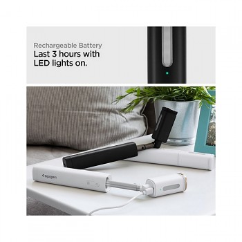 Bluetooth LED selfie tyč Spigen S550W