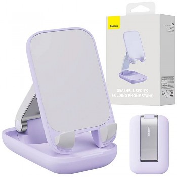 Skládací stojánek na mobil Baseus Seashell BS-HP008 fialový 6