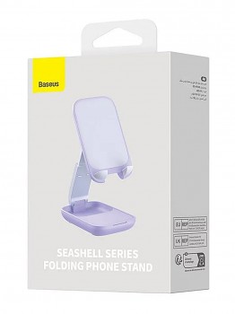 Skládací stojánek na mobil Baseus Seashell BS-HP008 fialový 4