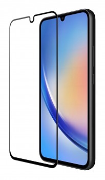 Tvrzené sklo Blue Star na mobil Samsung A34 Full Cover černé