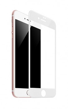 Tvrzené sklo Red FullGlue na mobil iPhone 7 Plus Full Cover bílé