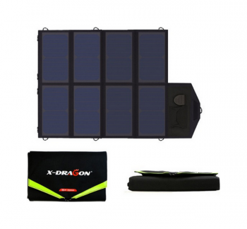 Solární nabíječka X-DRAGON XD-SP18V40W černá 