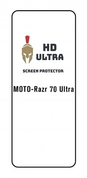 Speciální fólie HD Ultra na Motorola Razr 70 Ultra 1
