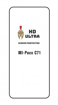 Speciální fólie HD Ultra na Xiaomi Poco C71 1