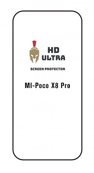 Speciální fólie HD Ultra na Xiaomi Poco X8 Pro 1