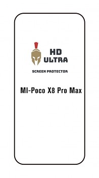 Speciální fólie HD Ultra na Xiaomi Poco X8 Pro Max 1